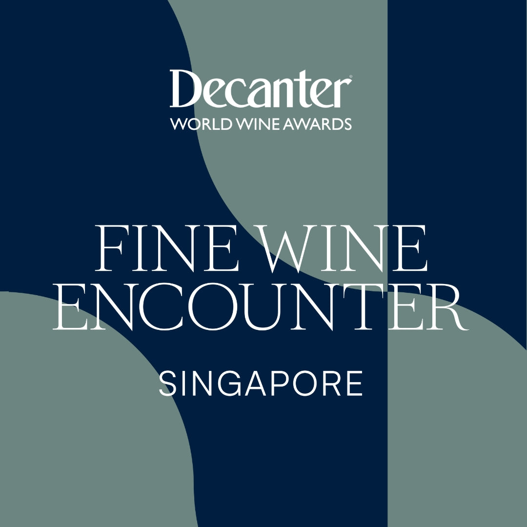 Mesa de ganadores de DWWA 2022 en el Decanter Fine Wine Encounter