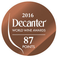 DWWA 2016 Bronze 87 Points - Printed in rolls of 1000 stickers