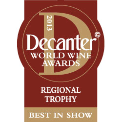 DWWA 2013 Regional Trophy GENERIC - Printed in rolls of 1000 stickers