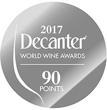 DWWA 2017 Silver 90 Points - Printed in rolls of 1000 stickers