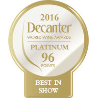 DWWA 2016 Platinum Best in Show 96 puntos - Impreso en rollos de 1000 pegatinas