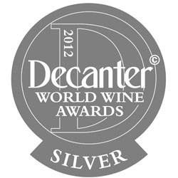 DWWA 2012 Plata GENÉRICO - Impreso en rollos de 1000 pegatinas