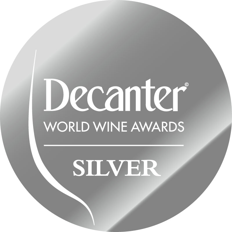 Decanter World Wine Awards Silver Medal Stickers