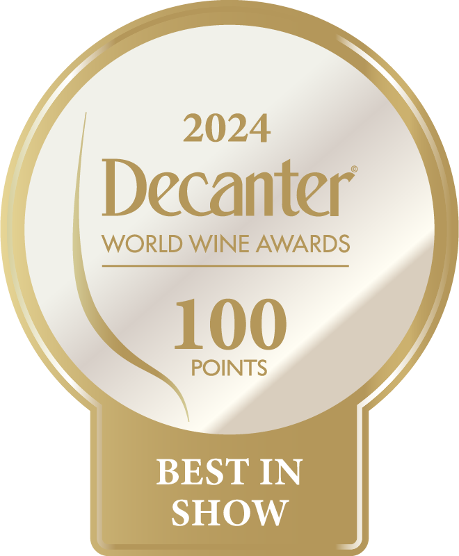 DWWA 2024 Best in Show 100 Points - Printed in rolls of 1000 stickers