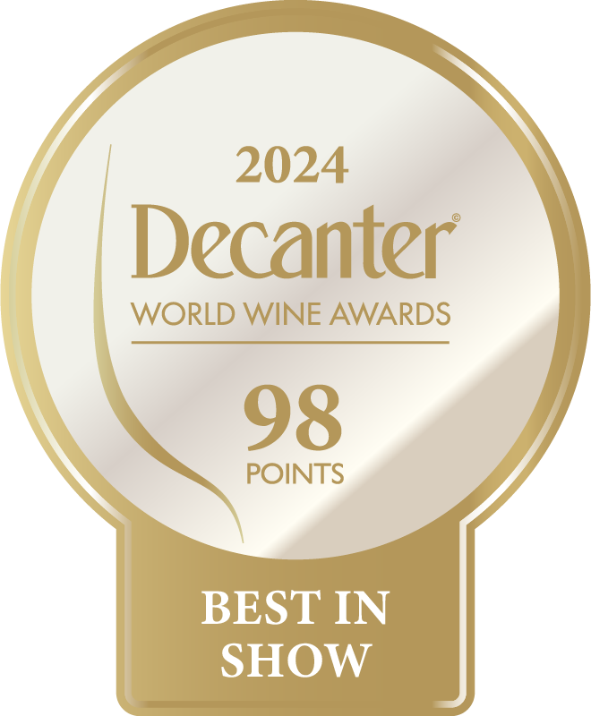 DWWA 2024 Best in Show 98 Points - Printed in rolls of 1000 stickers