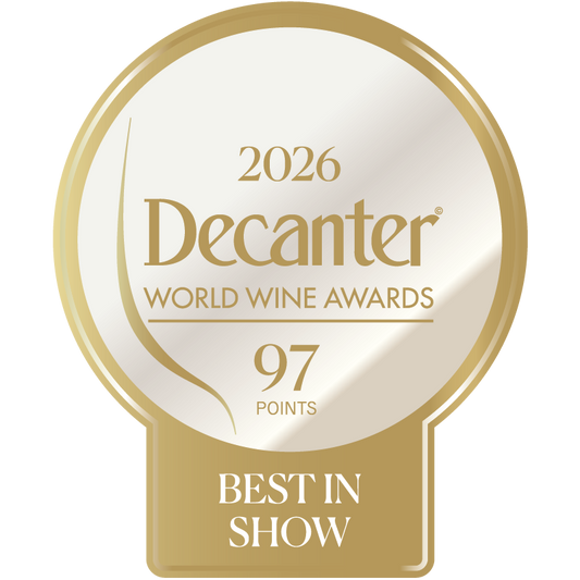 DWWA 2026 Best in Show 97 Points - Printed in rolls of 1000 stickers