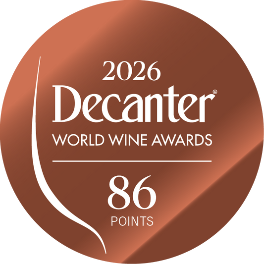 DWWA 2026 Bronze 86 Points - Printed in rolls of 1000 stickers