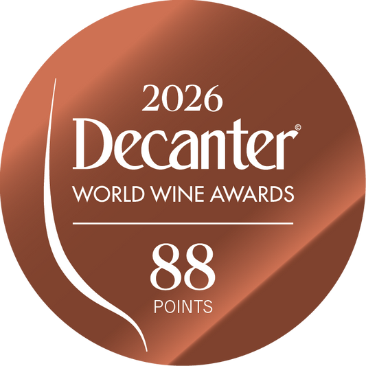 DWWA 2026 Bronze 88 Points - Printed in rolls of 1000 stickers