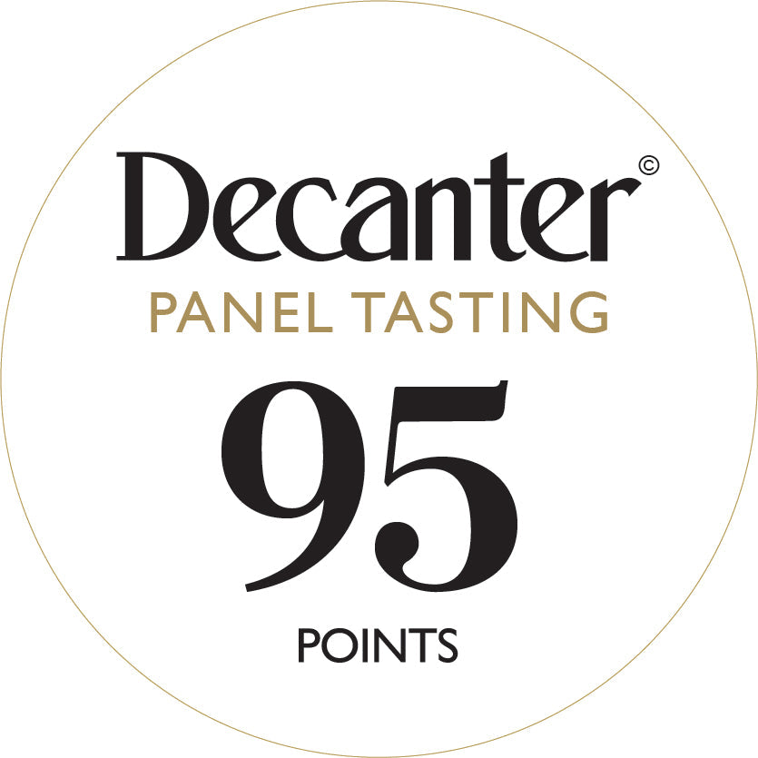 Decanter Panel Tasting bottle stickers 95 points - Roll of 1000 [BT]