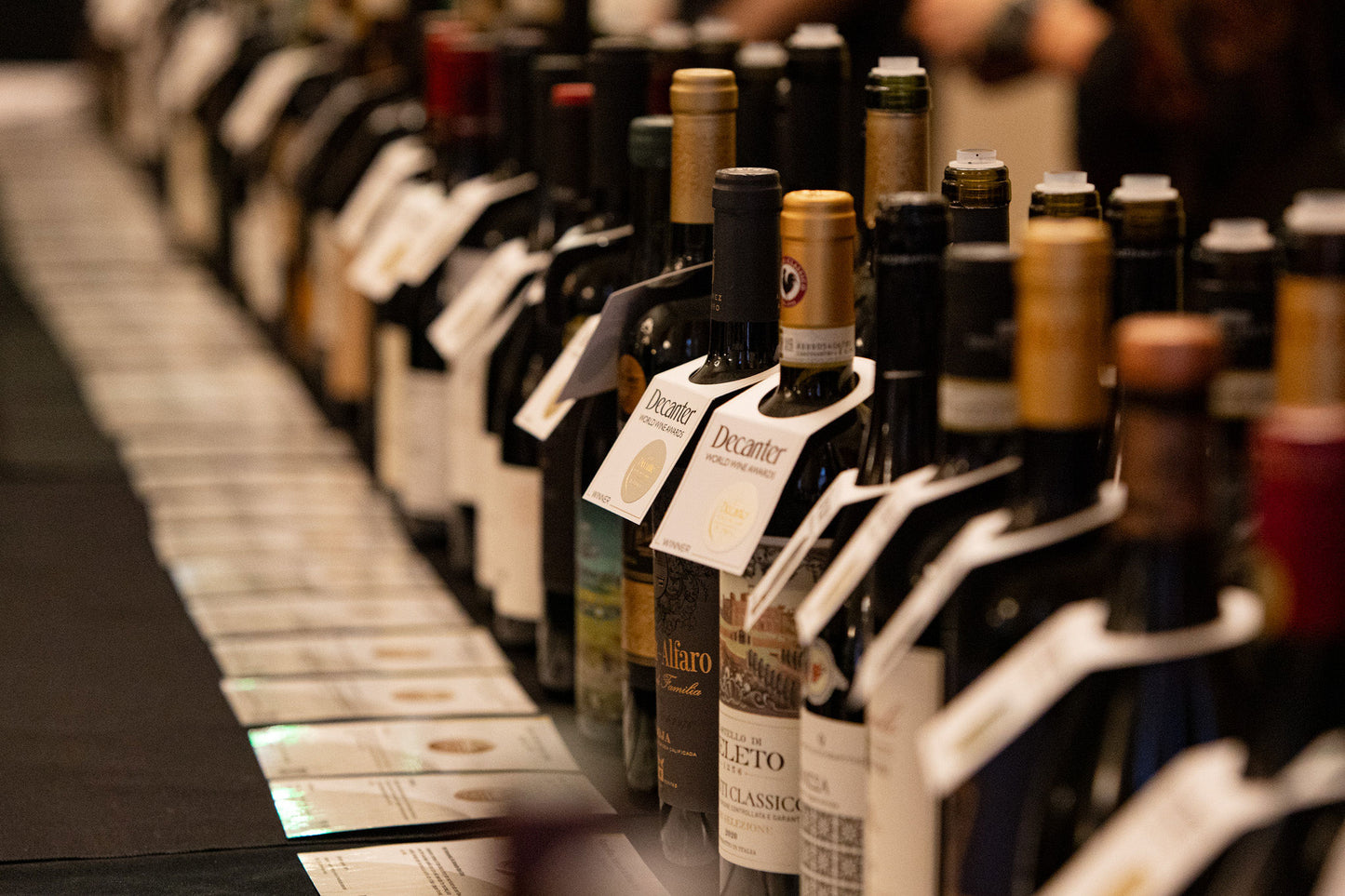 DWWA 2026 Winners' Table at the Decanter Fine Wine Encounter London