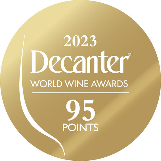 DWWA 2023 Gold 95 Points - Copyright of the medal artwork for 1000 labels