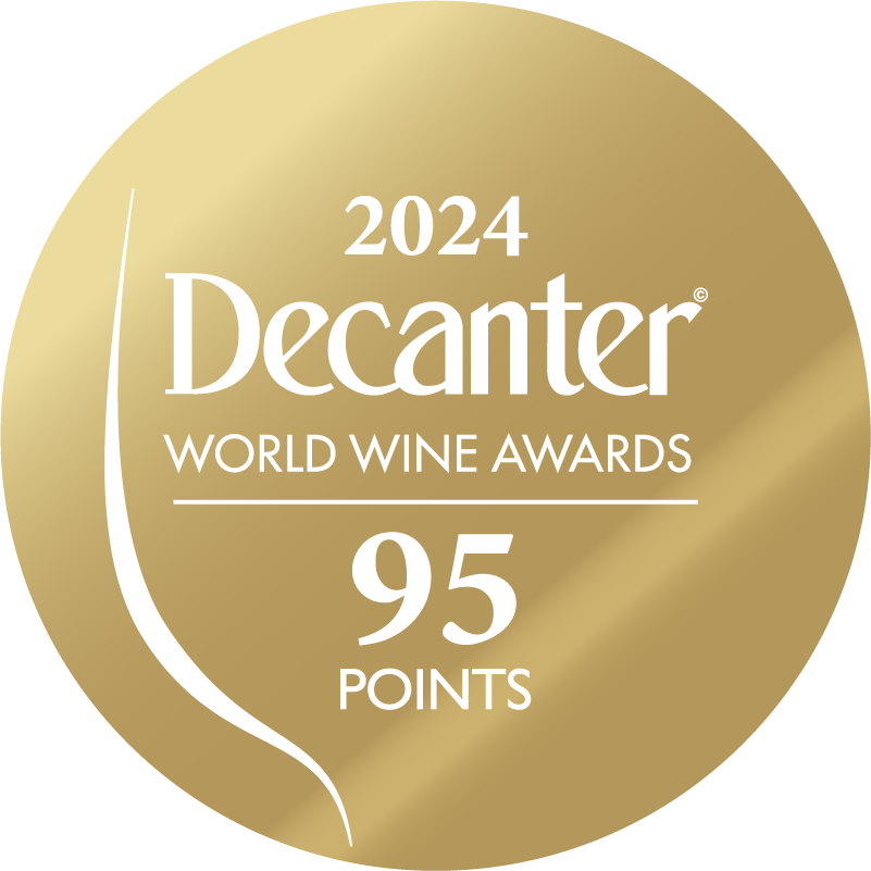 DWWA 2024 Gold 95 Points - Printed in rolls of 1000 stickers
