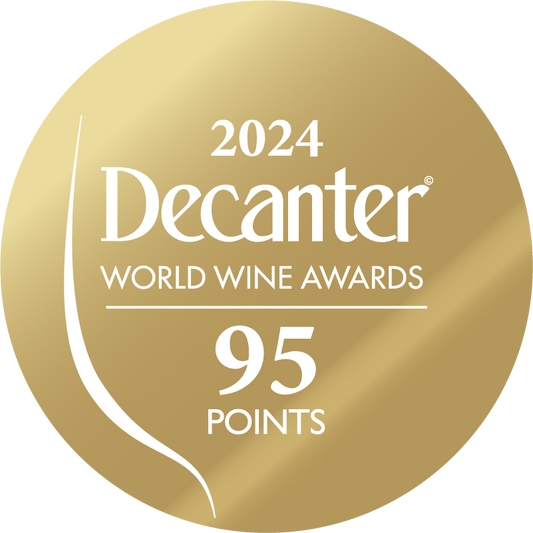 DWWA 2024 Gold 95 Points - Copyright of the medal artwork for 1000 labels