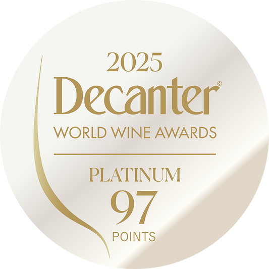 DWWA 2025 Platinum 97 Points - Copyright of the medal artwork for 1000