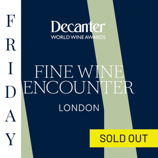 Table des gagnants DWWA 2022 au Decanter Fine Wine Encounter London