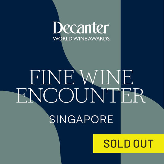 Table des gagnants DWWA 2022 au Decanter Fine Wine Encounter London