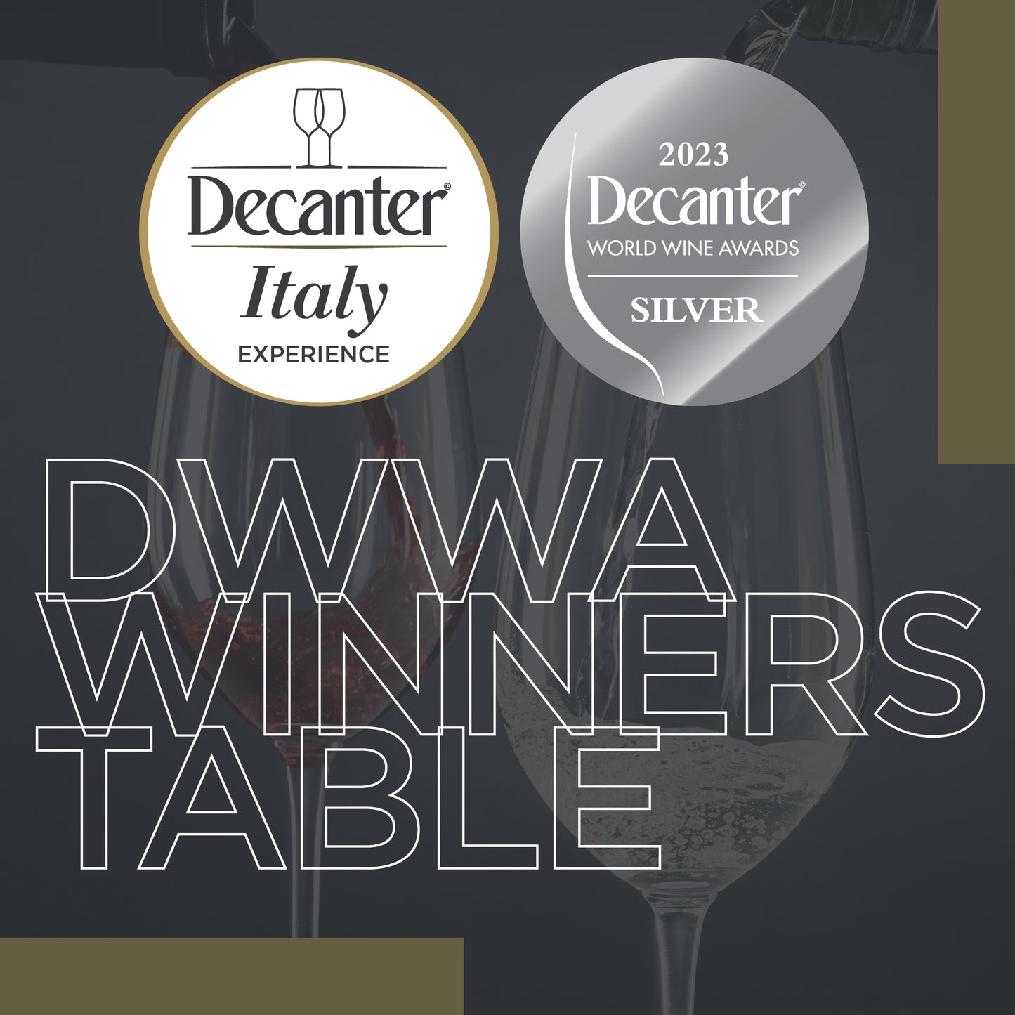 DWWA 2023 SILVER registration – Decanter Italy Experience