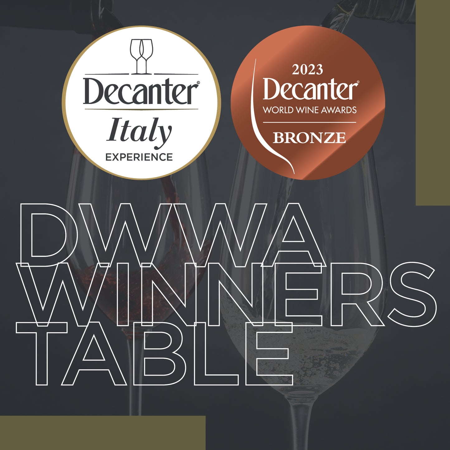 DWWA 2023 BRONZE registration – Decanter Italy Experience