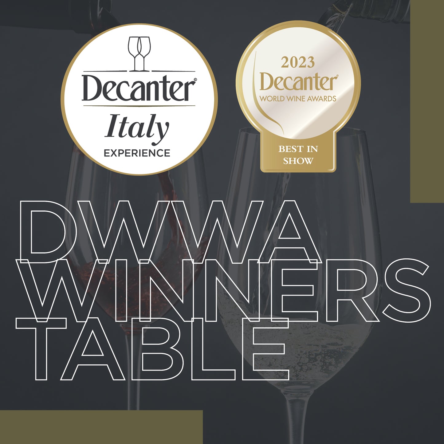DWWA 2023 BEST IN SHOW registration – Decanter Italy Experience