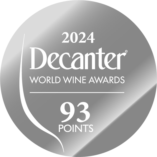 DWWA 2024 Silver 93 Points - Copyright of the medal artwork for 1000 labels