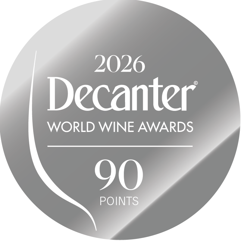 DWWA 2026 Silver 90 Points - Printed in rolls of 1000 stickers
