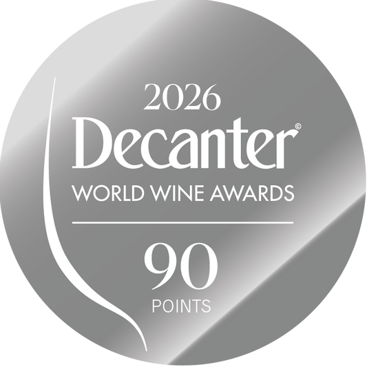 DWWA 2026 Silver 90 Points - Printed in rolls of 1000 stickers
