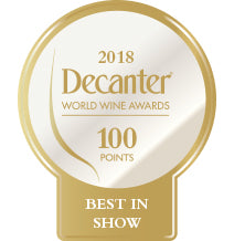 DWWA 2018 Best in Show 100 Points - Printed in rolls of 1000 stickers