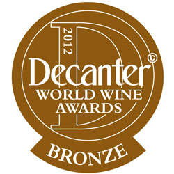 DWWA 2012 Bronze GENERIC - Printed in rolls of 1000 stickers