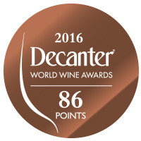 DWWA 2016 Bronze 86 Points - Printed in rolls of 1000 stickers