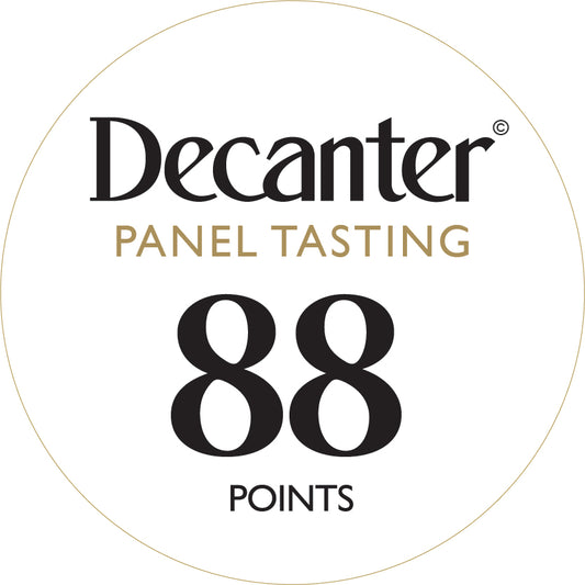 Decanter Panel Dégustation stickers bouteille 88 points - Rouleau de 1000