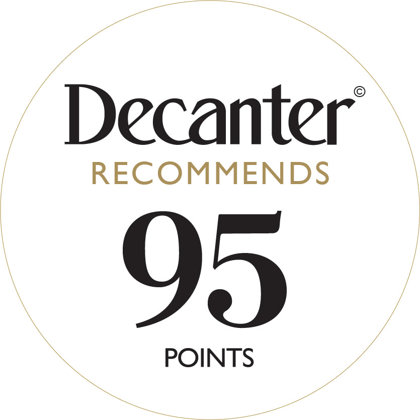 Decanter Recommends bottle stickers 95 points - Roll of 1000
