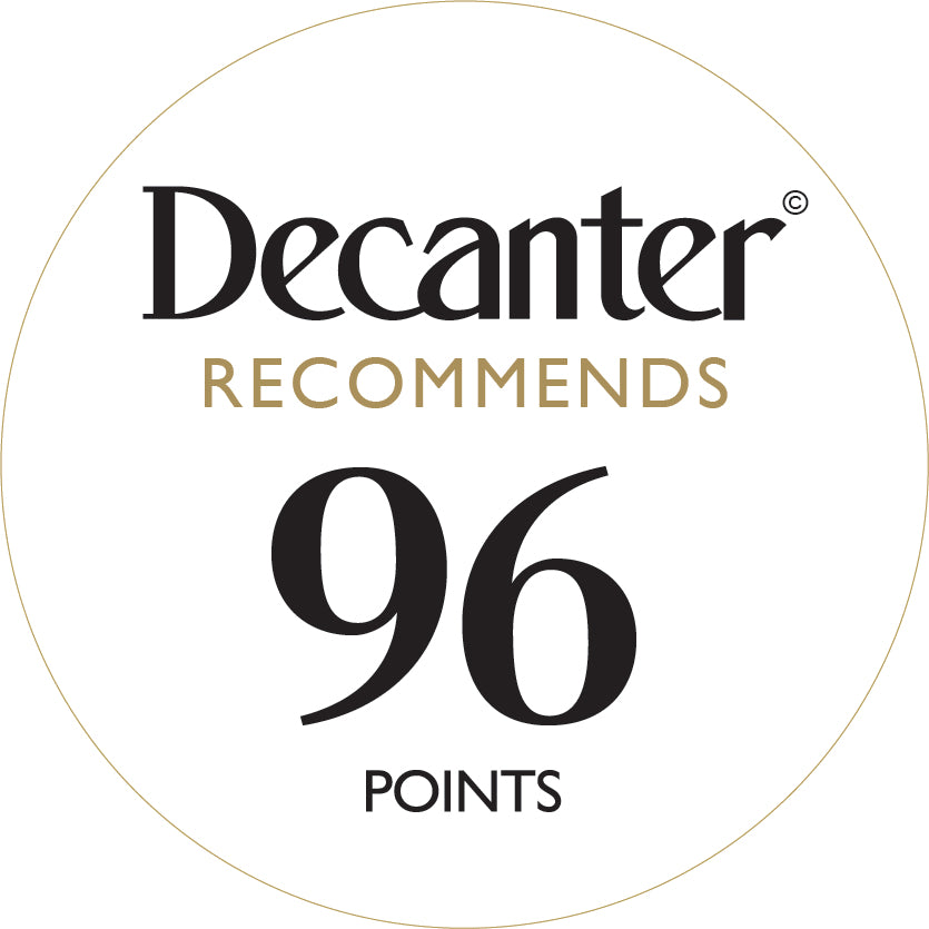Decanter Recommends bottle stickers 96 points - Roll of 1000
