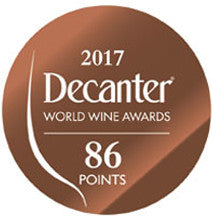 DWWA 2017 Bronze 86 Points - Printed in rolls of 1000 stickers