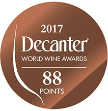 DWWA 2017 Bronze 88 Points - Printed in rolls of 1000 stickers