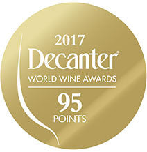 DWWA 2017 Gold 95 Points - Printed in rolls of 1000 stickers