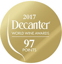 DWWA 2017 Gold 97 Points - Printed in rolls of 1000 stickers