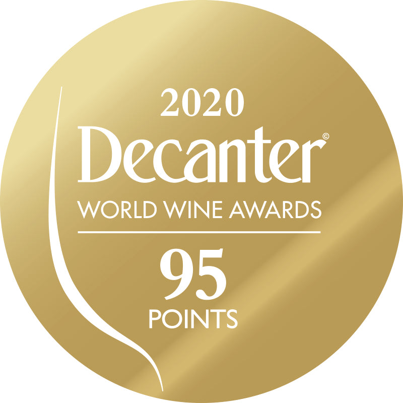 DWWA 2020 Gold 95 Points - Printed in rolls of 1000 stickers
