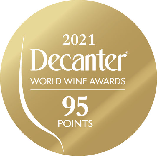 DWWA 2021 Gold 95 Points - Printed in rolls of 1000 stickers