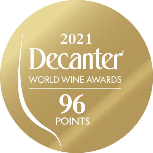 DWWA 2021 Gold 96 Points - Printed in rolls of 1000 stickers