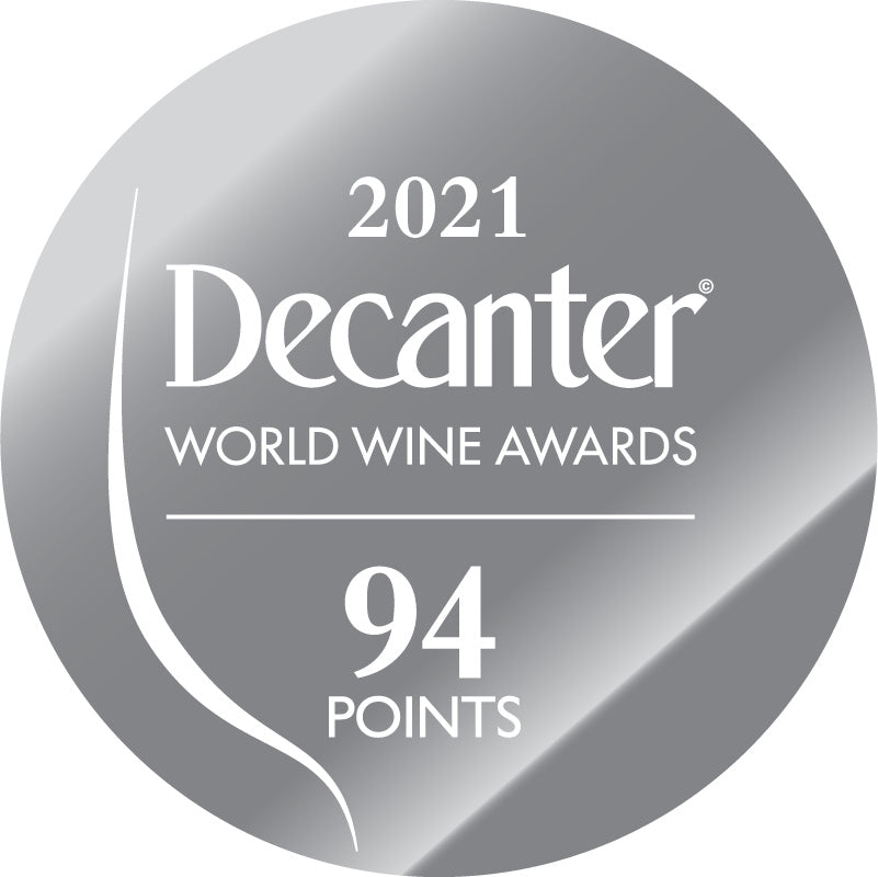 DWWA 2021 Silver 94 Points - Printed in rolls of 1000 stickers