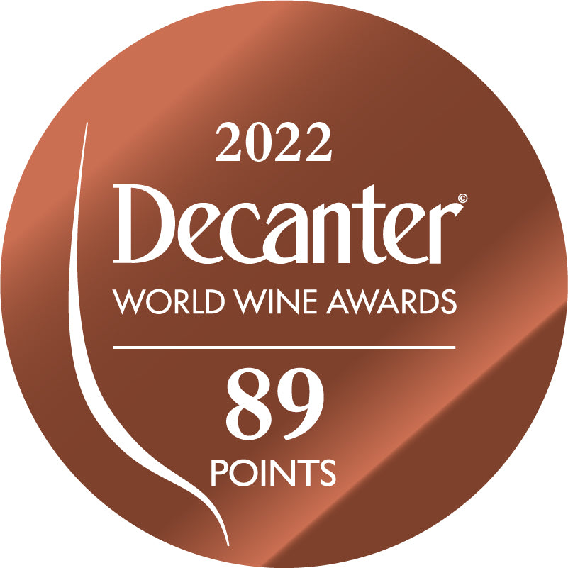 DWWA 2022 Bronze 89 Points - Printed in rolls of 1000 stickers
