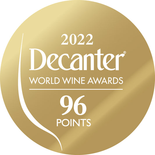 DWWA 2022 Gold 96 Points - Printed in rolls of 1000 stickers