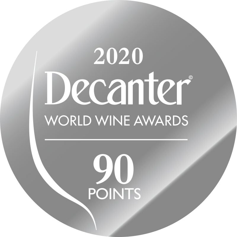 DWWA 2020 Silver 90 Points - Printed in rolls of 1000 stickers
