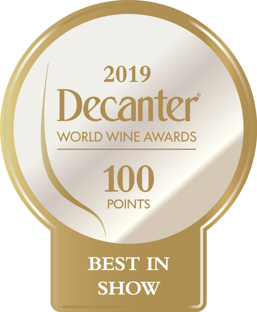 DWWA 2019 Best in Show 100 Points - Printed in rolls of 1000 stickers