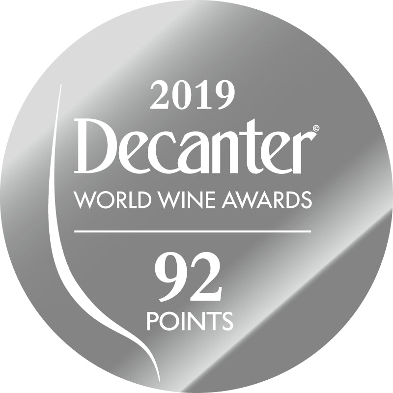 DWWA 2019 Silver 92 Points - Printed in rolls of 1000 stickers