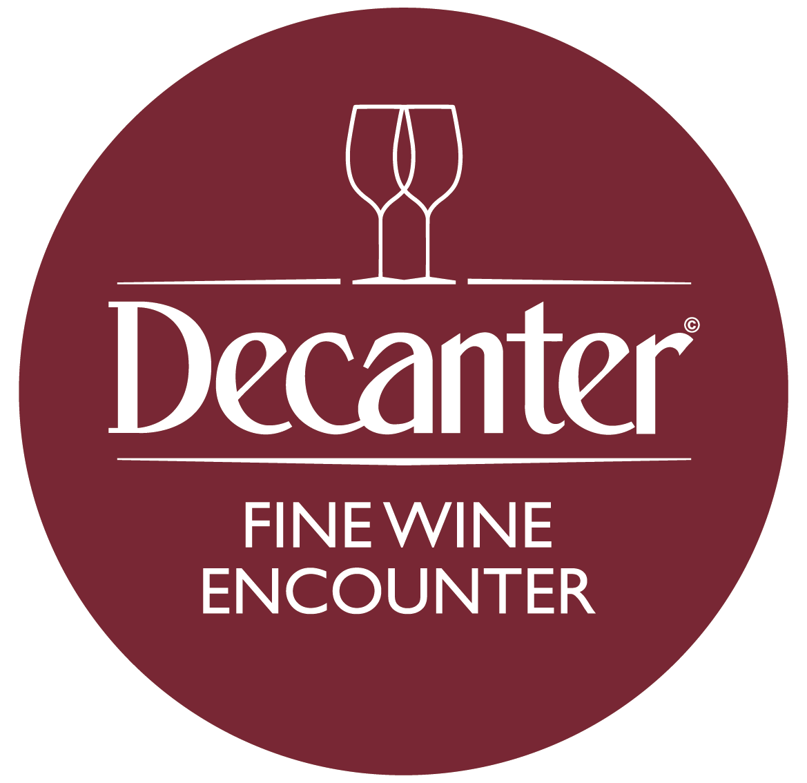 DWWA 2019 Winners Table at the Decanter Fine Wine Encounter