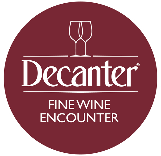 DWWA 2019 Winners Table at the Decanter Fine Wine Encounter