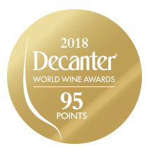 DWWA 2018 Gold 95 Points - Printed in rolls of 1000 stickers