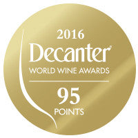DWWA 2016 Gold 95 Points - Printed in rolls of 1000 stickers