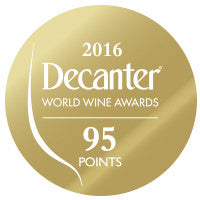 DWWA 2016 Oro 95 Puntos - Impreso en rollos de 1000 pegatinas
